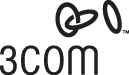 3Com bw logo