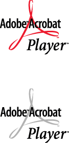 Adobe Acrobat Player logos