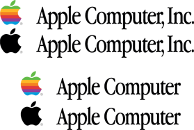 Apple Computer logos